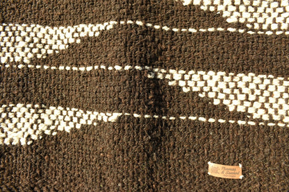 Piecera lana de oveja castaña interlock