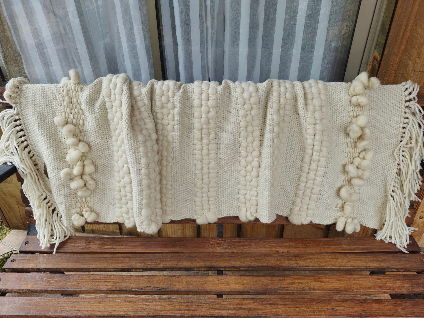 Piecera aplicaciones vellón