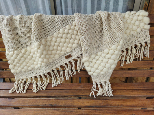 Piecera de lana cardada